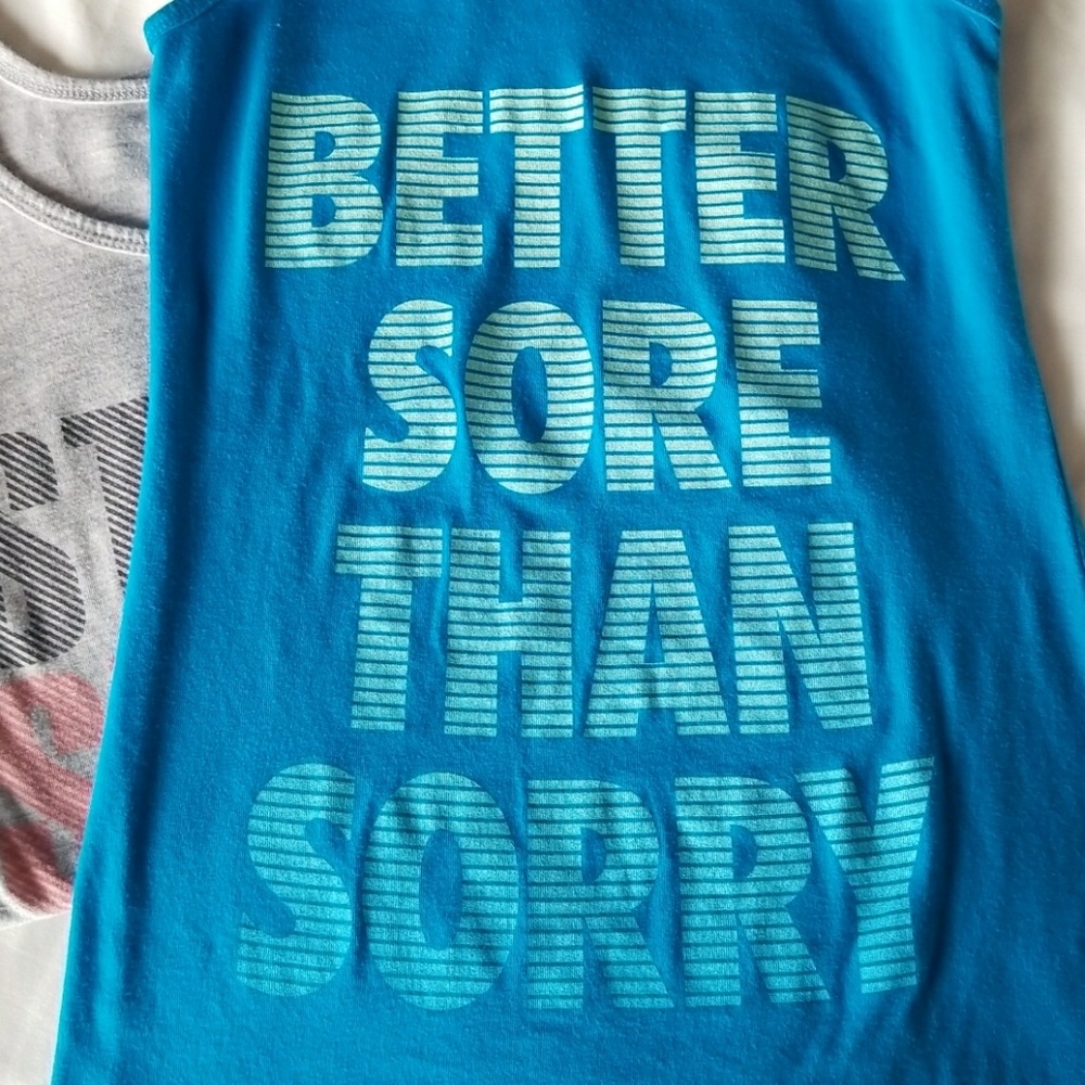 Two Junior Graphic Tank Tops - Picture 3 of 3